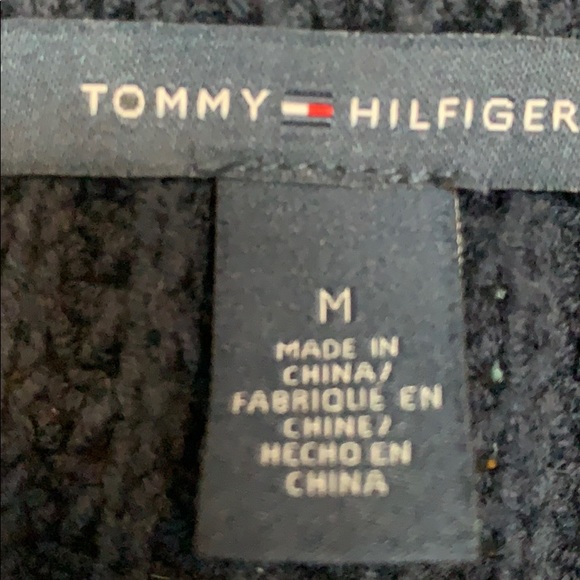 Tommy Hilfiger Navy Blue Grandpa Cardigan - Picture 3 of 4